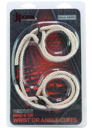 Hogtied Bind & Tie Wrist or Ankle Cuffs