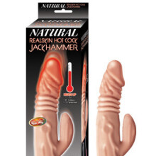 Natural Realskin Hot Cock Jackhammer