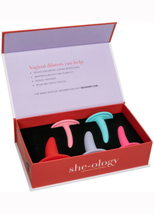 She-ology 5-Piece Wearable Vaginal Dilator Set