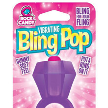 Vibrating Bling Pop - Rock Candy Toys