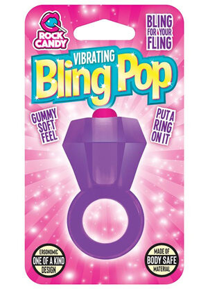 Vibrating Bling Pop - Rock Candy Toys