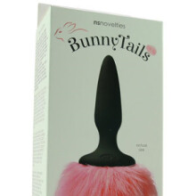 Bunny Tails (Black Pink Fur Mini)