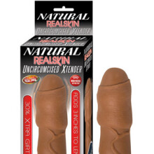 Natural Real-Skin Vibrating Uncircumcised Xtender