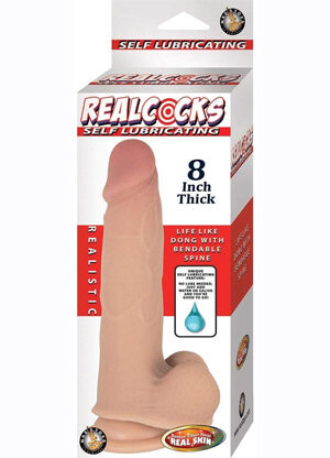 Real Cocks Self Lubricating 7-Inch