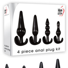 4-Piece Anal Plug Kit