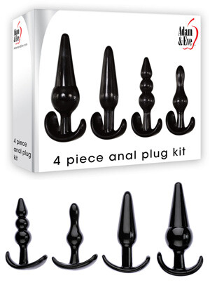 4-Piece Anal Plug Kit