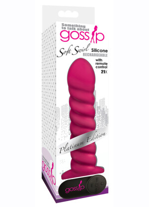 Gossip Soft Swirl Silicone Rechargeable