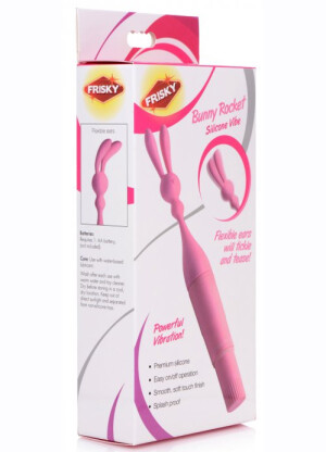 Frisky Bunny Rocket Silicone Vibe