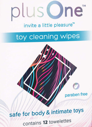 PlusOne Toy Cleaning Wipes