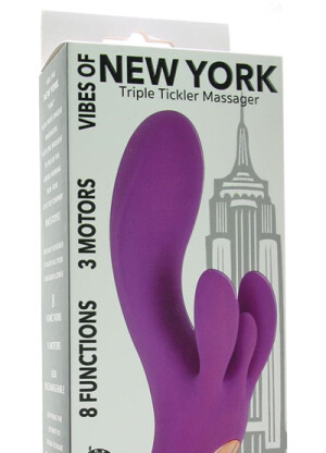 Vibes of New York Triple Tickler Massager