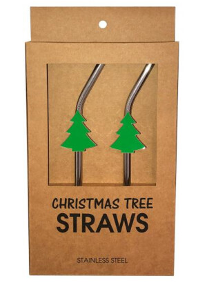 Christmas Tree Straws