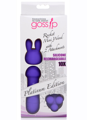 Gossip Rocket Mini Wand with 2 Attachments