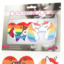 Peekaboos Multicolor Unicorn Pasties