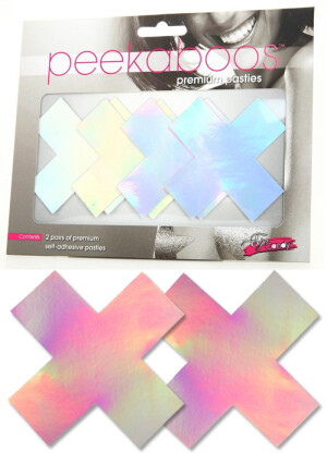 Peekaboos Iridescent X Pasties