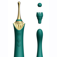 Bess Clitoral Massager Turquoise Green