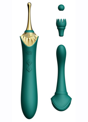 Bess Clitoral Massager Turquoise Green