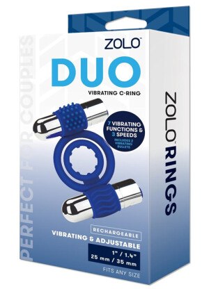 Zolo Duo Vibrating C-Ring