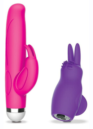 The Mini Rabbit & Finger Rabbit Couple’s Playtime Set