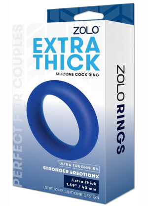 Zolo Extra Thick Silicone Cock Ring