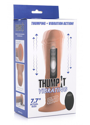 Thump It 7X Remote Control Vibrating & Thumping Dildo