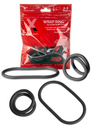 Xplay Silicone Thin Wrap Ring