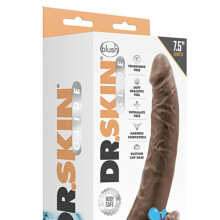 Dr. Skin Glide 7.5-inch Self-Lubricating Dildo 