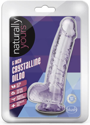 Naturally Yours 7-Inch Crystalline Dildo 