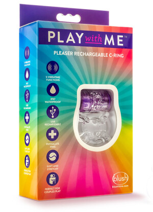 Play With Me Pleaser Rechargeable C-Ring