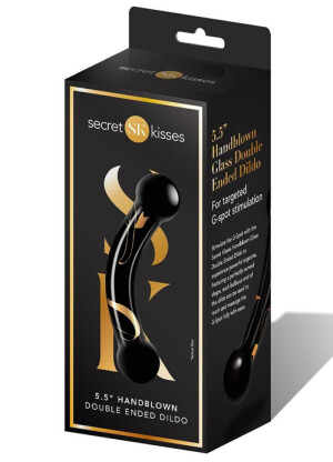 Secret Kisses 5.5 Handblown Double Ended Dildo