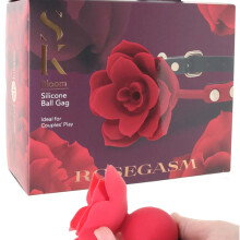 Secret Kisses Bloom Silicone Ball Gag 