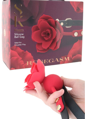 Secret Kisses Bloom Silicone Ball Gag 