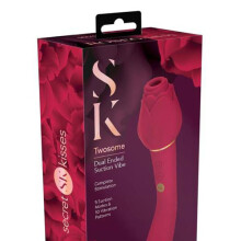 Secret Kisses Twosome Dual Ended Suction Vibe