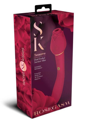 Secret Kisses Twosome Dual Ended Suction Vibe