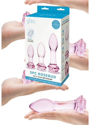 Glas 3-piece Rosebud 