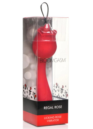 Bloomgasm Regal Rose Licking Rose Vibrator 