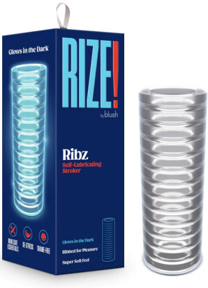 Rize by Blush Ribz Self-Lubricating Stroker