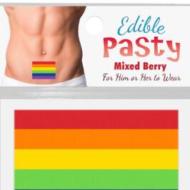 Rainbow Pride Edible Pasty - Mixed Berry
