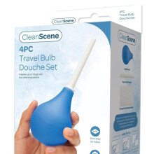 CleanScene 4-Piece Travel Bulb Douche Set