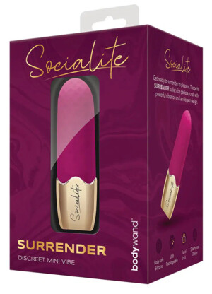 Bodywand Socialite Surrender Discreet Mini Vibe 