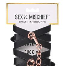 Sex & Mischief Brat Handcuffs 