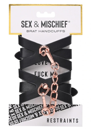 Sex & Mischief Brat Handcuffs 