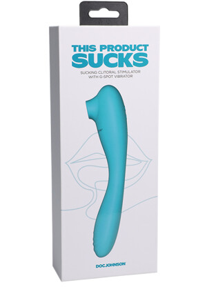 This Product Sucks Sucking Clitoral Stimulator with G-Spot Vibrator