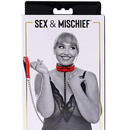 Sex & Mischief Amor Heart Collar and Leash