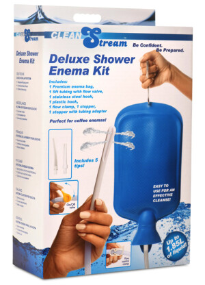 CleanStream Deluxe Shower Enema Kit