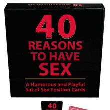 40 Reasons to Have Sex 
