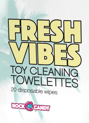 Fresh Vibes Toy Cleaning Towelettes 