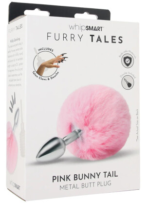 Whipsmart Furry Tales Pink Bunny Tail