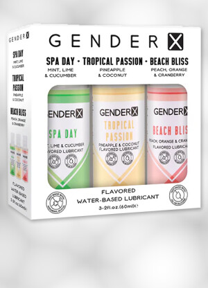 Spa Day - Tropical Passion - Beach Bliss flavored water-based lubricant - Gender X