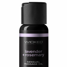 Lavender + Rosemary Sensual Massage Oil 