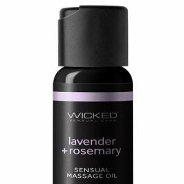 Lavender + Rosemary Sensual Massage Oil